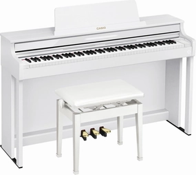 Casio AP-550 Celviano Digital Upright Piano - White