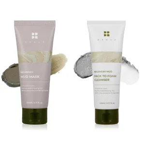 Celeb's Choice Skin Care Bundle | Recovery Mud Clay Face Mask   Mud Pack to Foam Facial Cleanser | K-Mud Mask | Celeb Choice Mask | Celeb Choice Cleanser