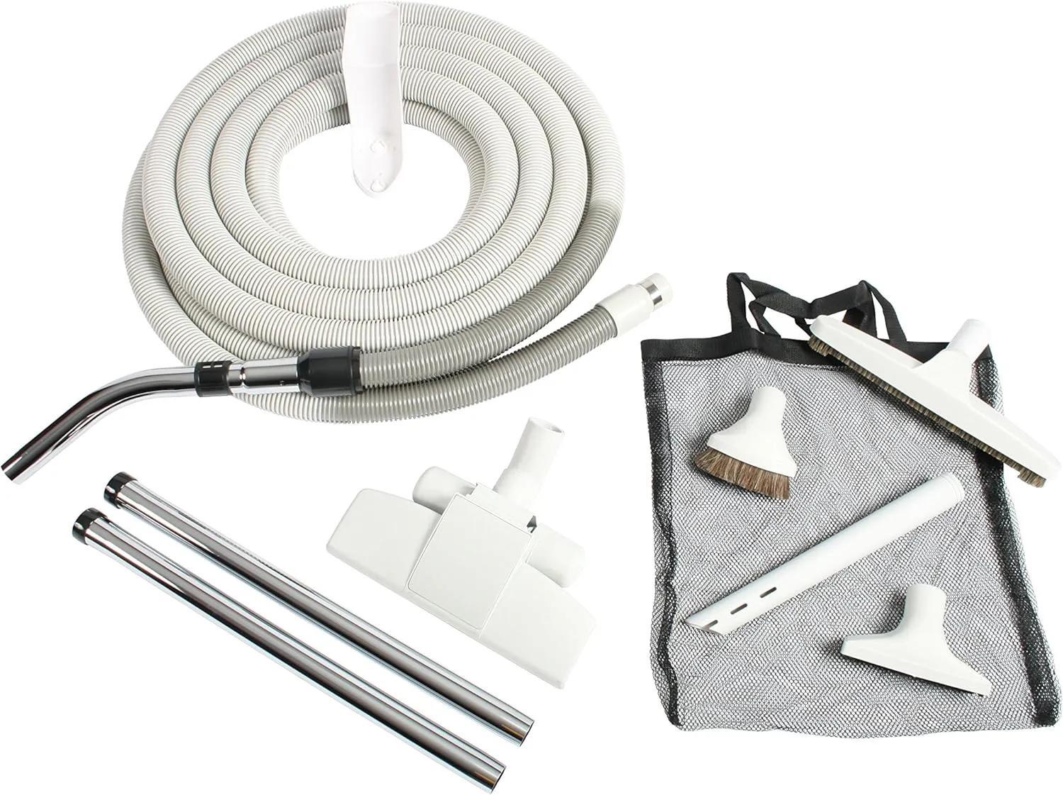 Cen-Tec Systems 93378 Central Vacuum Premium Kit with 35' Hose, Gray