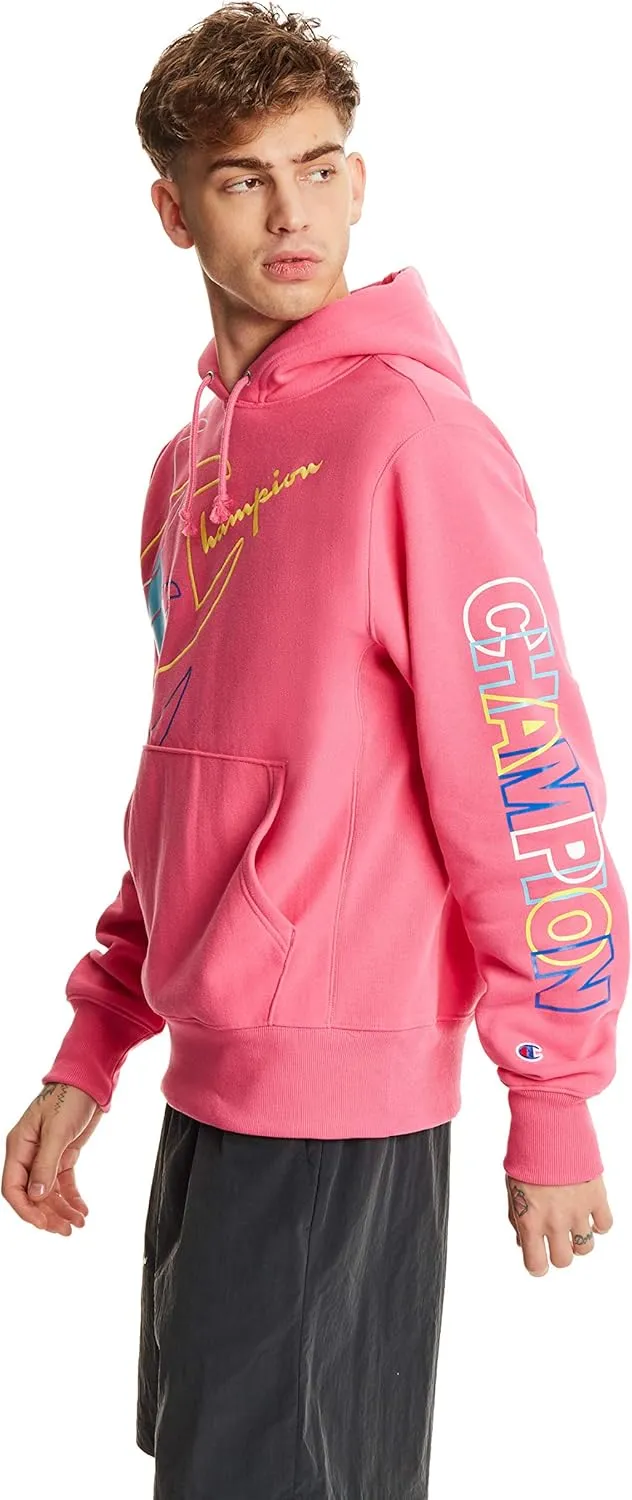Champion Sweatshirt Reverse Weave, Hoodie for Mens, Multiple Graphics