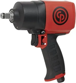 Chicago Pneumatic CP7749 Air Impact Wrench (1/2 Inch), Air Impact Gun Industrial Repair & Assembly Tool, Pistol Handle, Twin Hammer, Max Torque Output 959 ft. lbf/1300 Nm, 7000 RPM