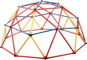Children Climbing & Play Dome, Universal Outdoor Exercise Climber, Safe Monkey Bars, Backyard Fun Fitness for Kids