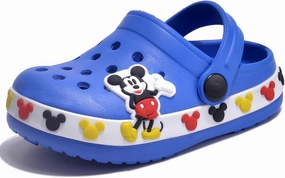 Children's Clogs Cute Cartoon Boys and Girls Garden Shoes Clogs Slippers Toddlers One-Foot Lightweight Beach Pool Sandals