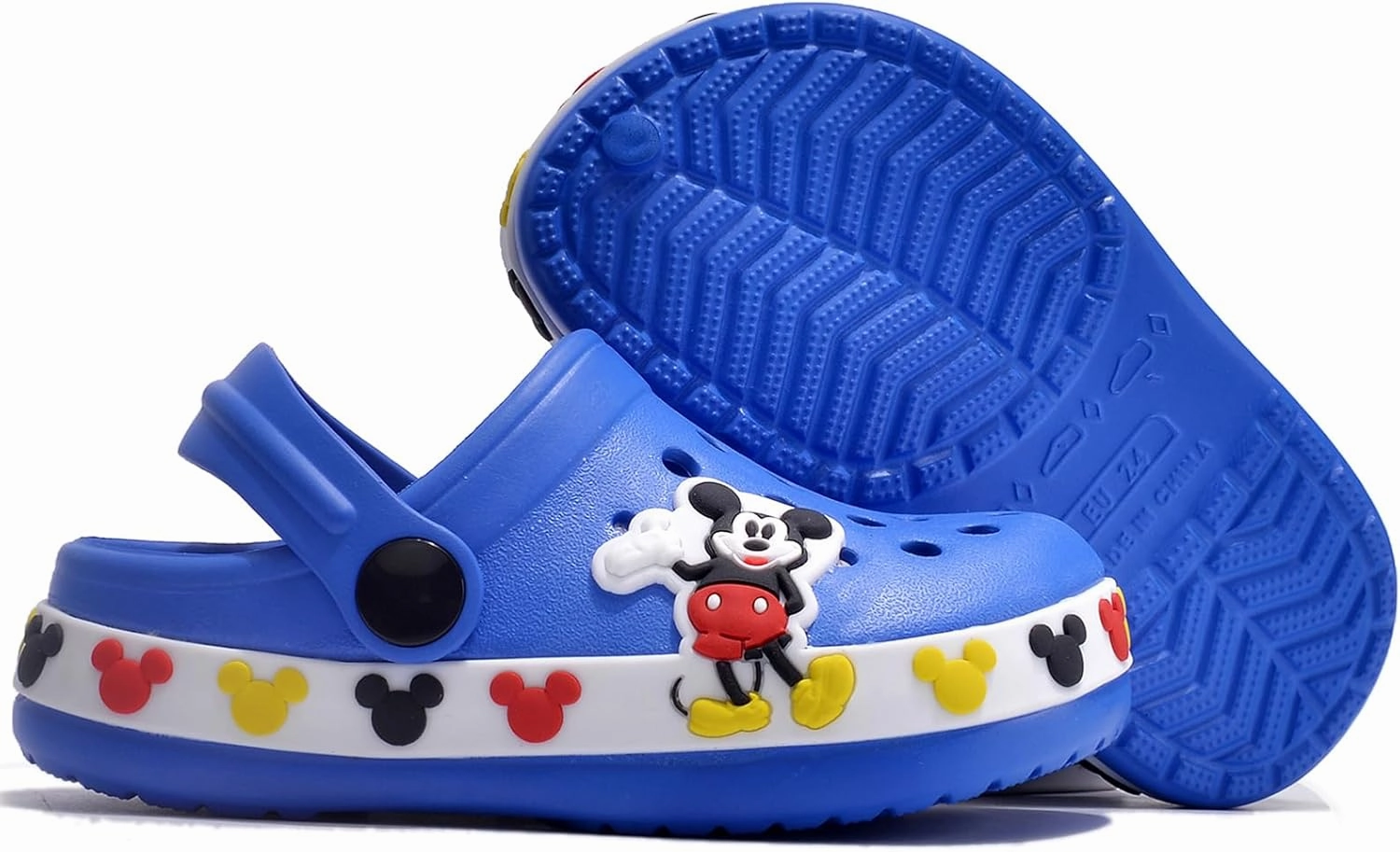 Children's Clogs Cute Cartoon Boys and Girls Garden Shoes Clogs Slippers Toddlers One-Foot Lightweight Beach Pool Sandals