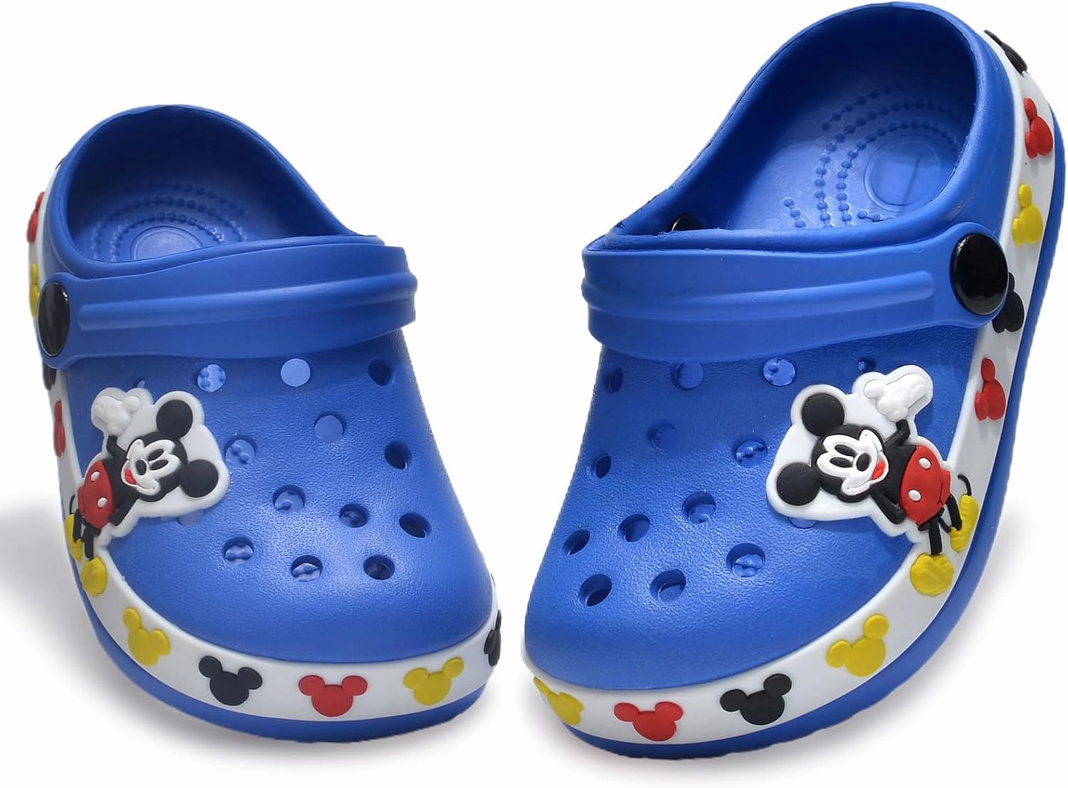 Children's Clogs Cute Cartoon Boys and Girls Garden Shoes Clogs Slippers Toddlers One-Foot Lightweight Beach Pool Sandals