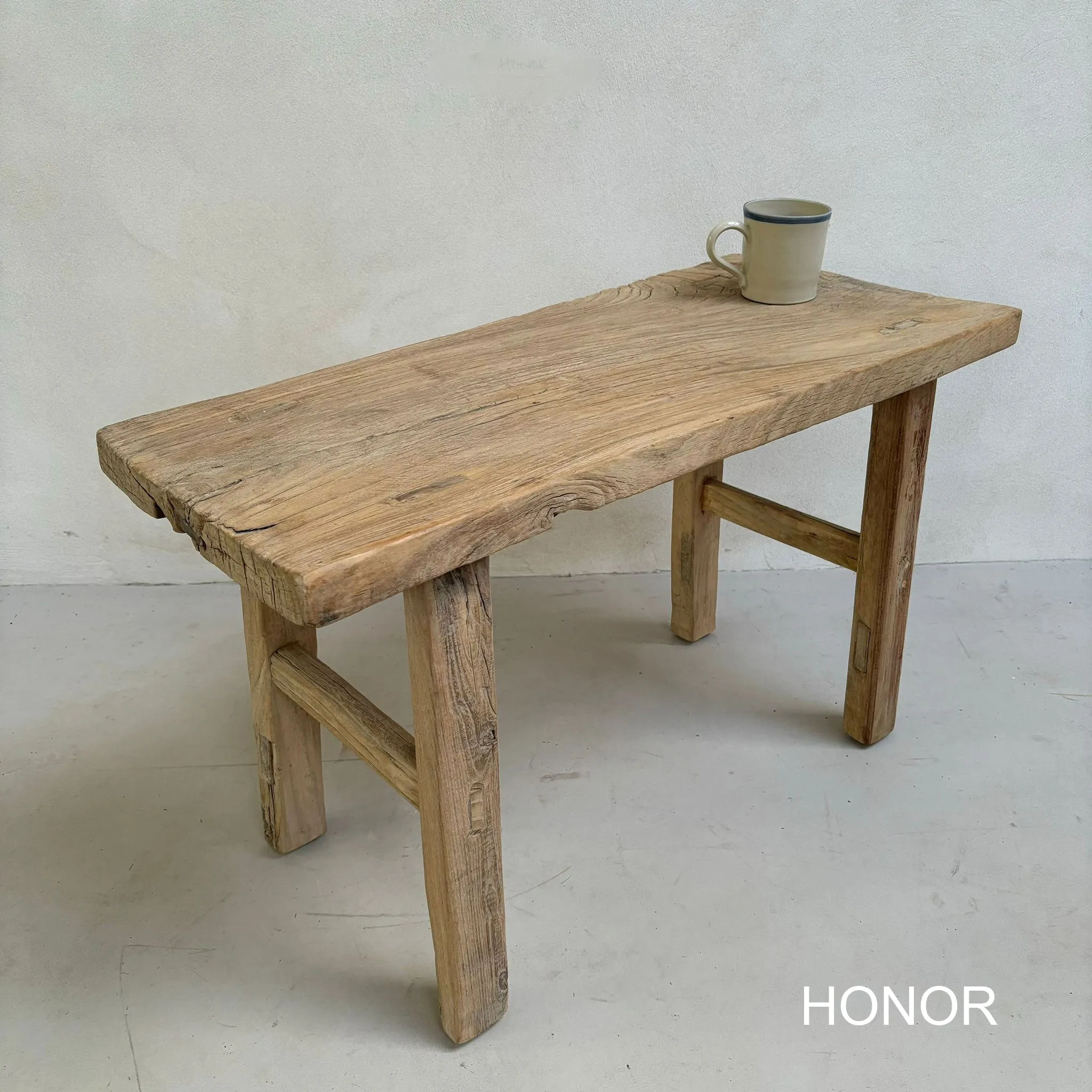 Choice of Rustic Antique Elm Bench