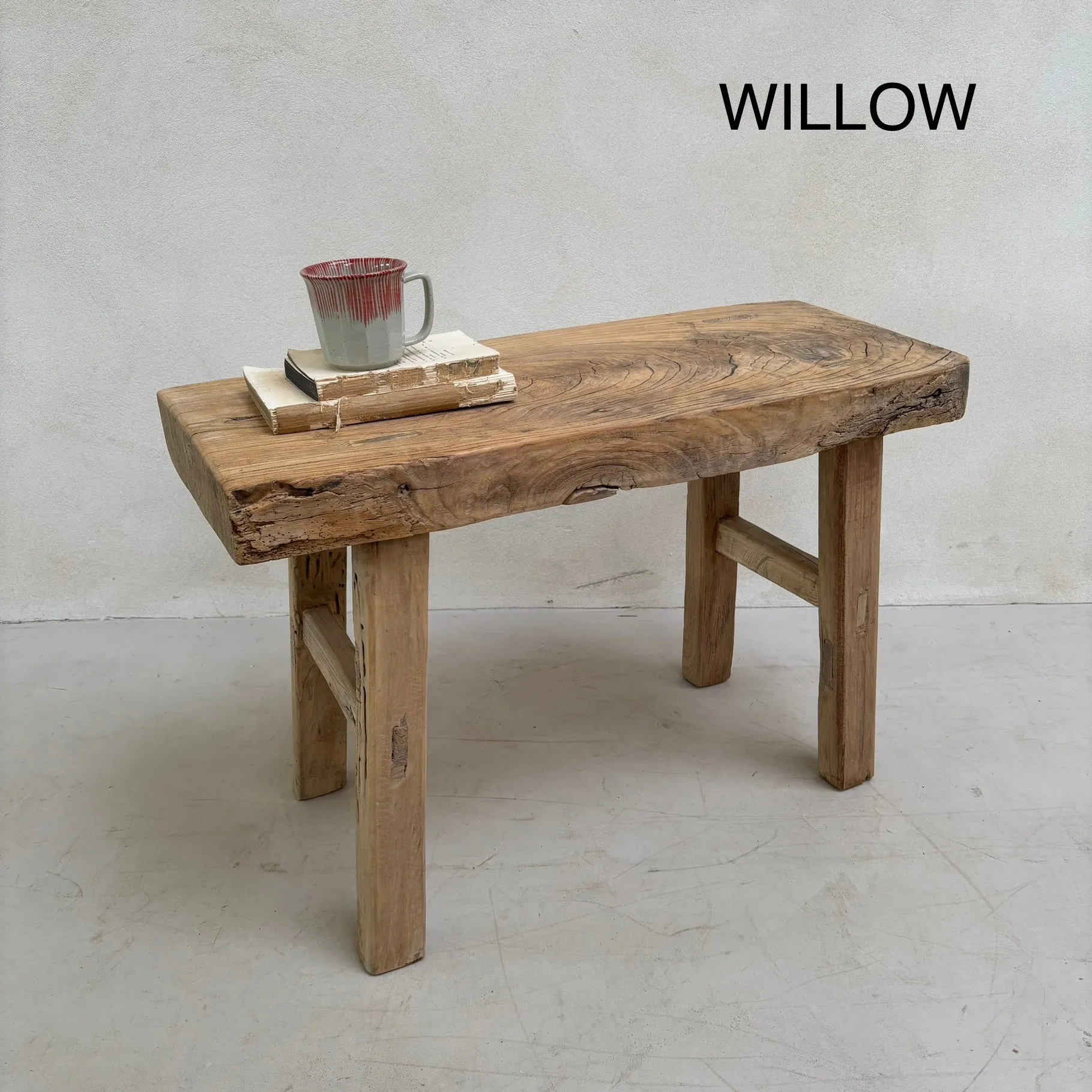 Choice of Rustic Antique Elm Bench