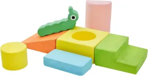 Climbing Toys for Toddlers, Baby Climbing Blocks, 7-Piece Soft Foam Climbing Blocks Set, Baby Climbing Toys, Toddler Playtime Corner Climber Foam Play Gym for Climbing Crawling and Sliding