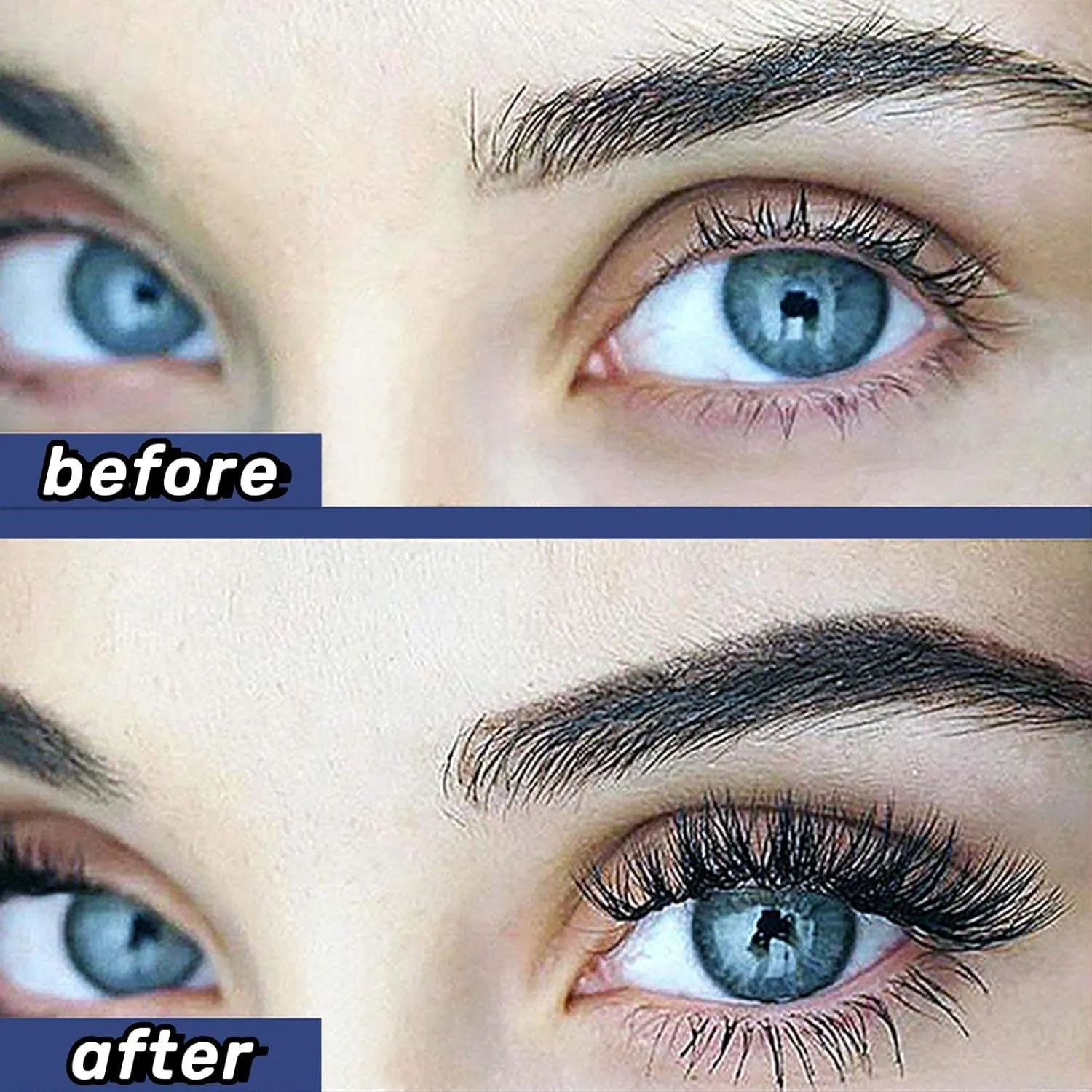 Co Magnetic Eyelashes with Applicator - Magnetic Eye Lashes, False Eye Lashes (Natural Style - B-2PCS)