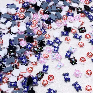 Colorful  Doll Resin Charm