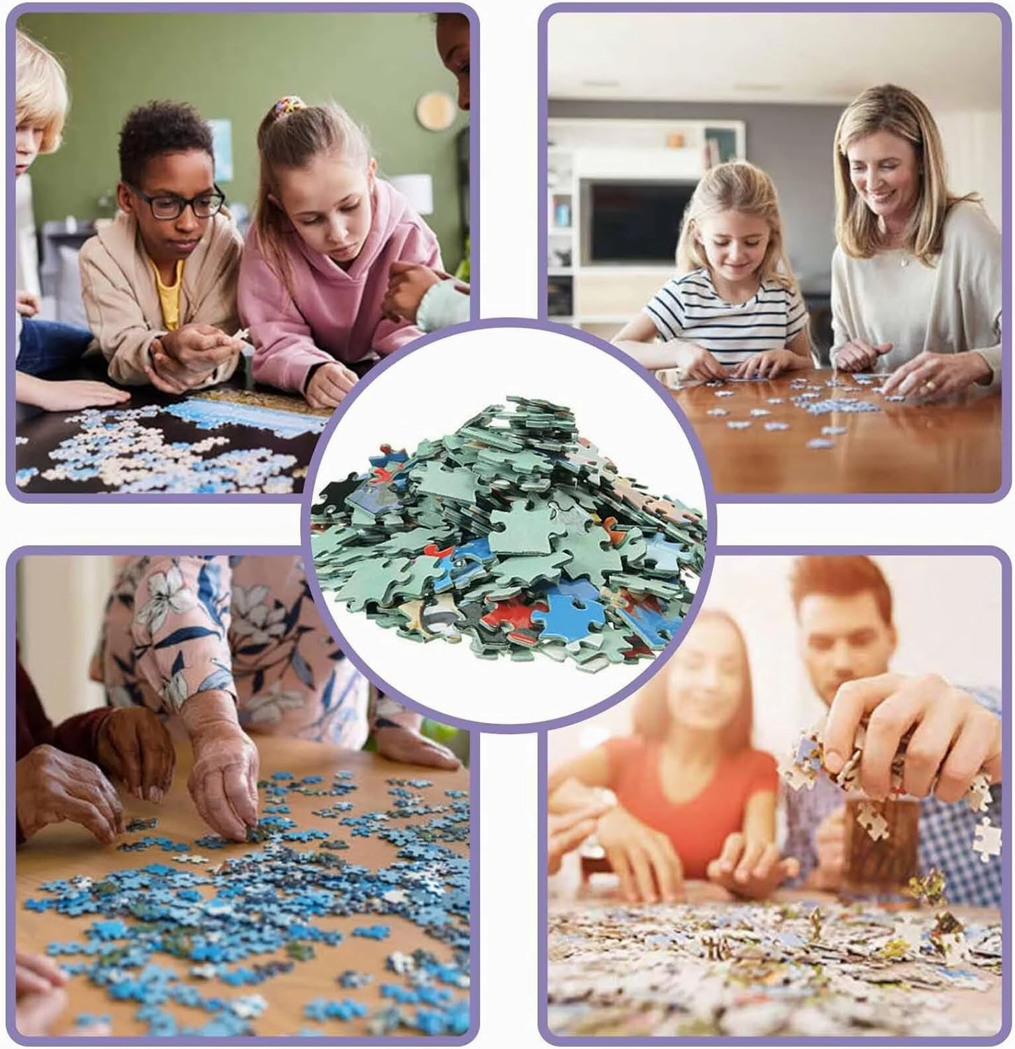 Colorful Jungle Trail 1000 Pieces Puzzle for Adults Educational Intellectual Jigsaw Puzzle,Botanical Gardens Fantasy Puzzles for Adults Fun Game 20 * 28.8 Inch