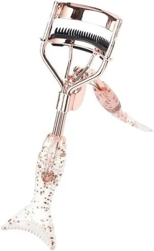 Convenient Metal Eyelash Curler Push Up Eyelash Curler Eyelash Curler with Comfort Grip Effortless Cosmetic Tools Lash Curler Beauty Products Easy to Use Curl Eye Shapes(Style7)