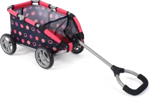 Corallo 660-20 Skipper Pull Cart, Small Handcart for Teddies, Dolls and Toys, 46 x 30 x 29 cm