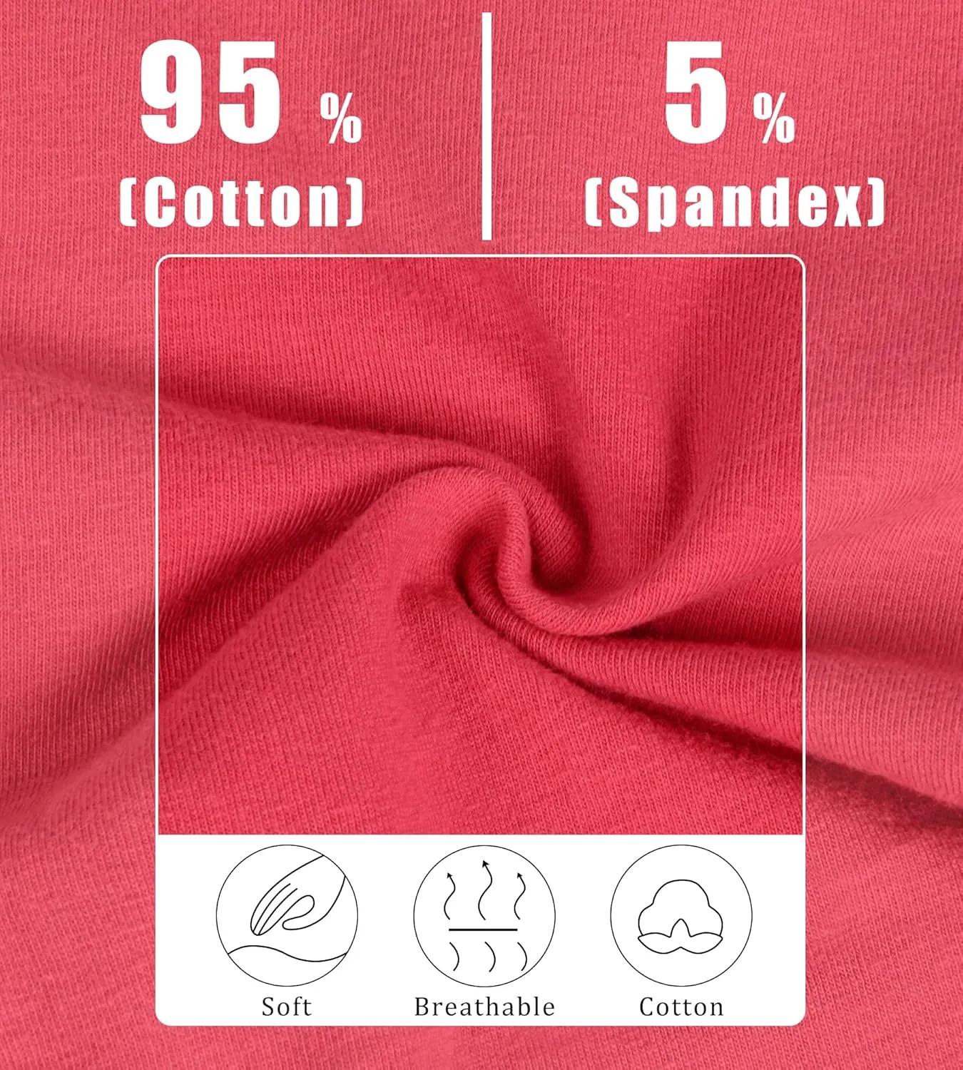 Cotton Underwear High Waisted Womens Full Coverage Ladies Comfy Panties (Regular & Plus Size)