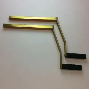 Crank Handle - 12"- Starcraft/Flagstaff/Rockwood/Palomino/Dutchmen - 2pk Fits/Intended for Goshen