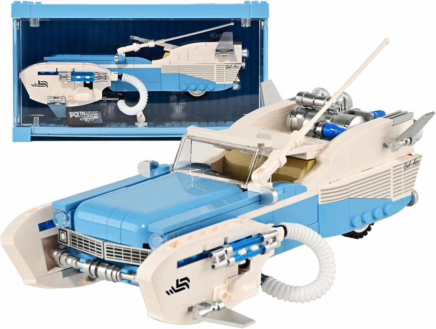 Creative Car Building Blocks Toys for Kids and Adults, Building Toy Set with Container, 602PCS Building Kits Car Model for Boys Age 8 