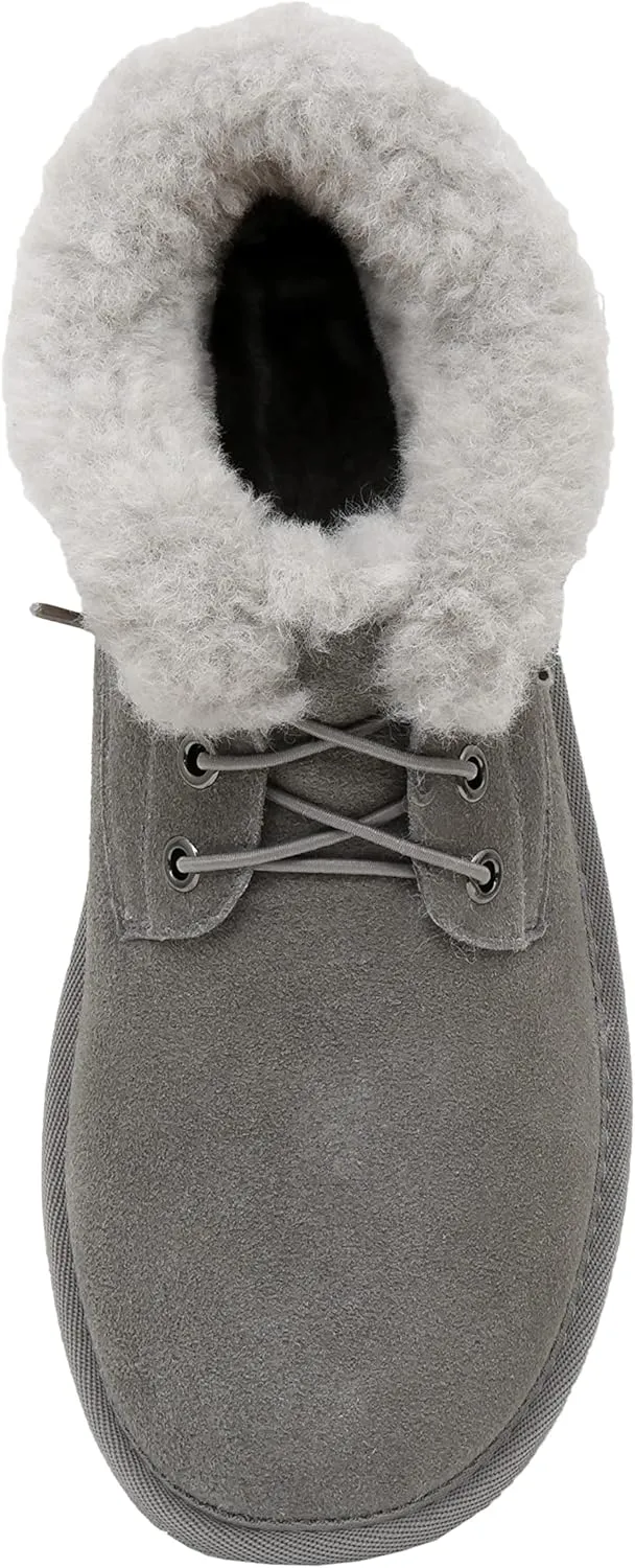 CUSHIONAIRE Women's Hope short pull on boot  Memory Foam