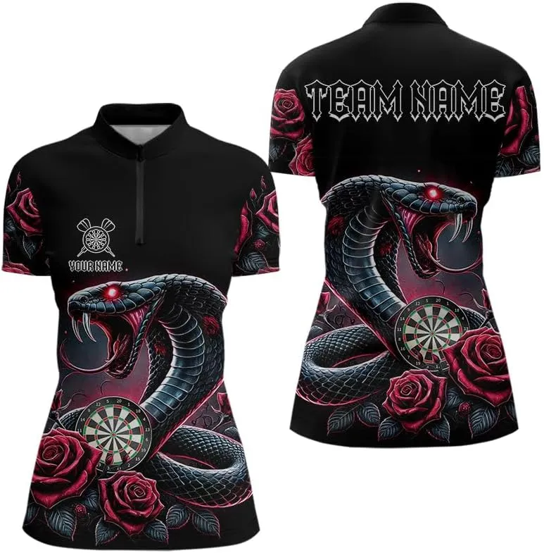 Customized Name, Team Name Jersey, Funny Dartboard Colorful Paint Splash Dart Shirts for Women, Best