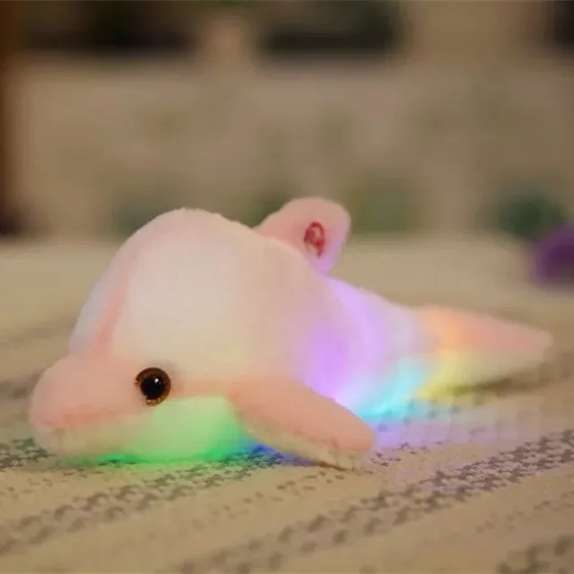 Cute Luminous Dolphin Plush Toy