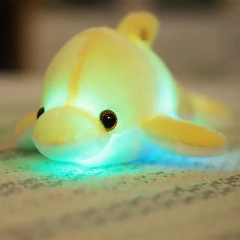 Cute Luminous Dolphin Plush Toy