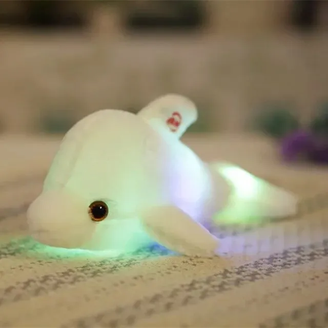 Cute Luminous Dolphin Plush Toy