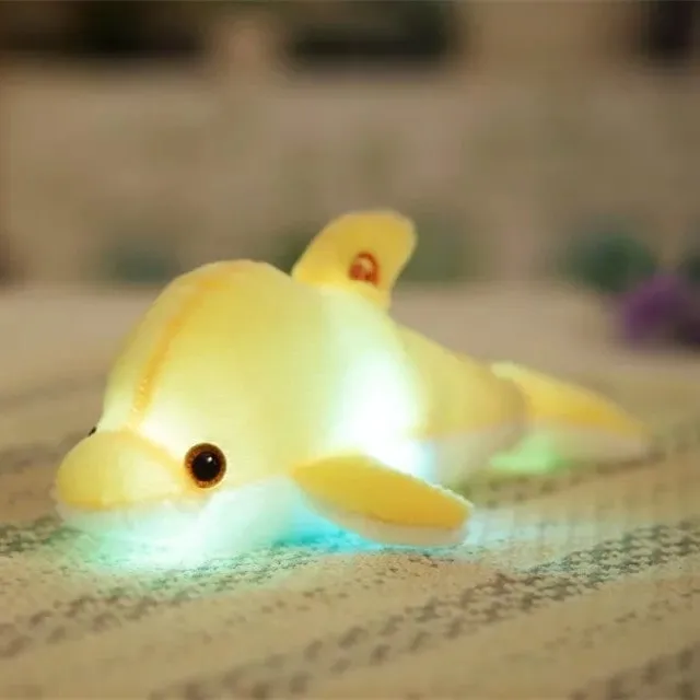 Cute Luminous Dolphin Plush Toy