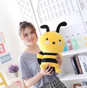 Cute rabbit Honeybee Plush Toy Stuffed Animal Toy Bee Plush Animal Doll Plush Pillow (12 inch)