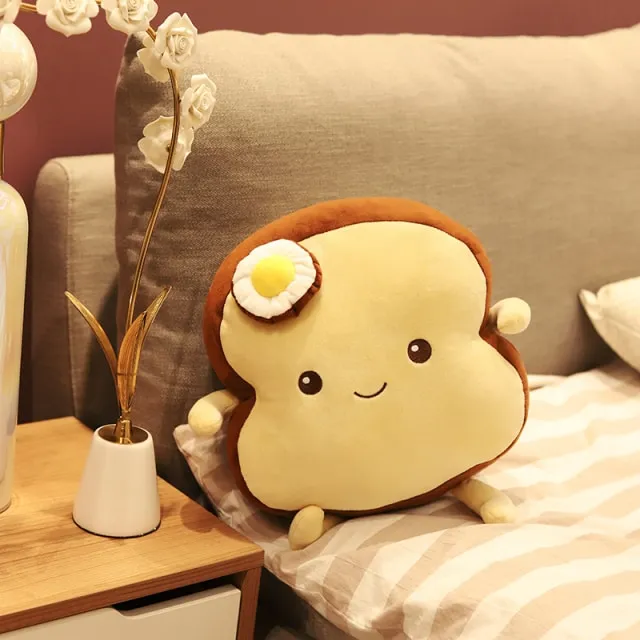 Cute Toast Plush Toy
