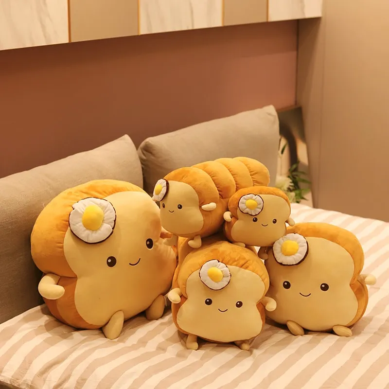 Cute Toast Plush Toy