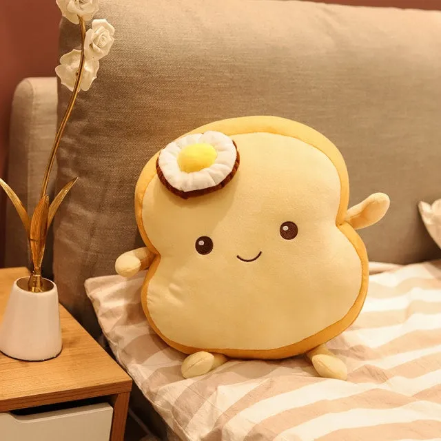 Cute Toast Plush Toy