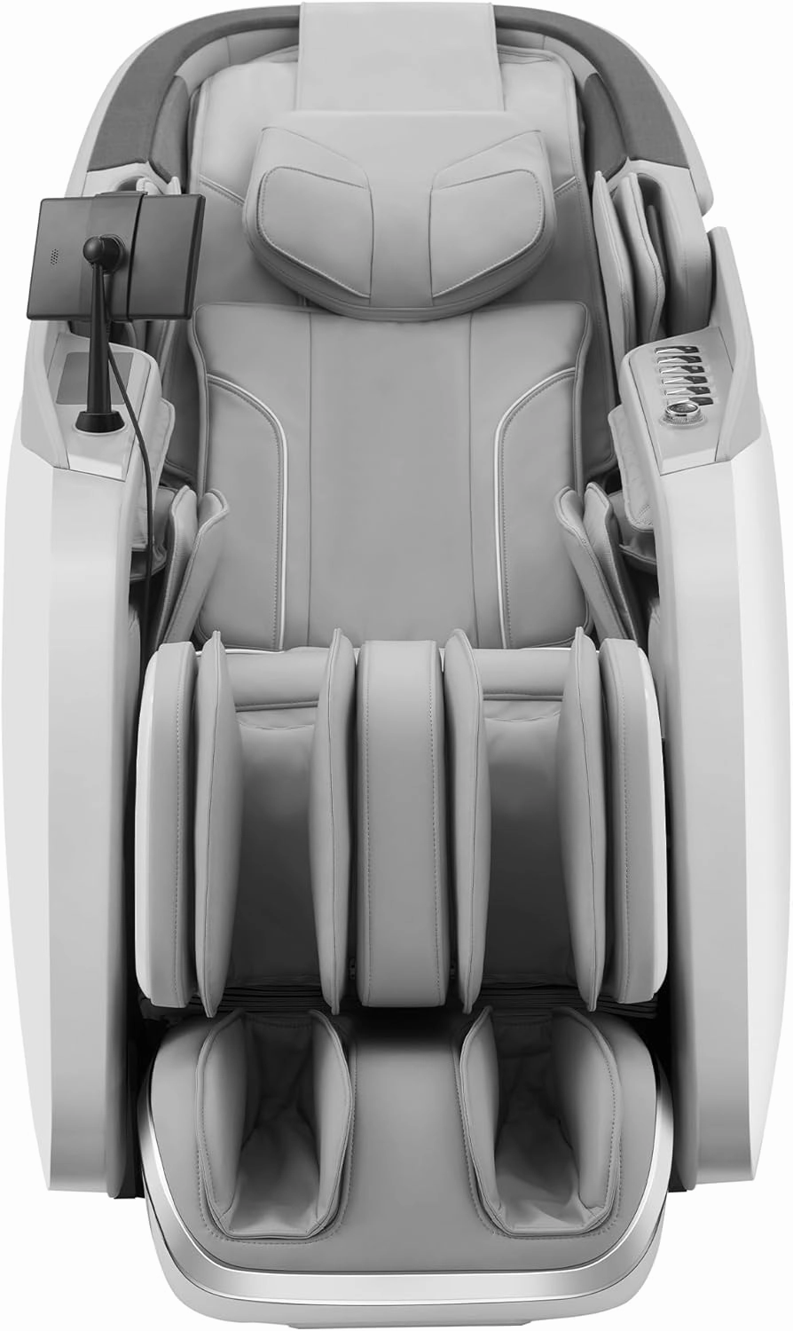 Cyber Relax Pro - 4D Dual Massage Robot Flex Frame SL Track Massage Chair (White)