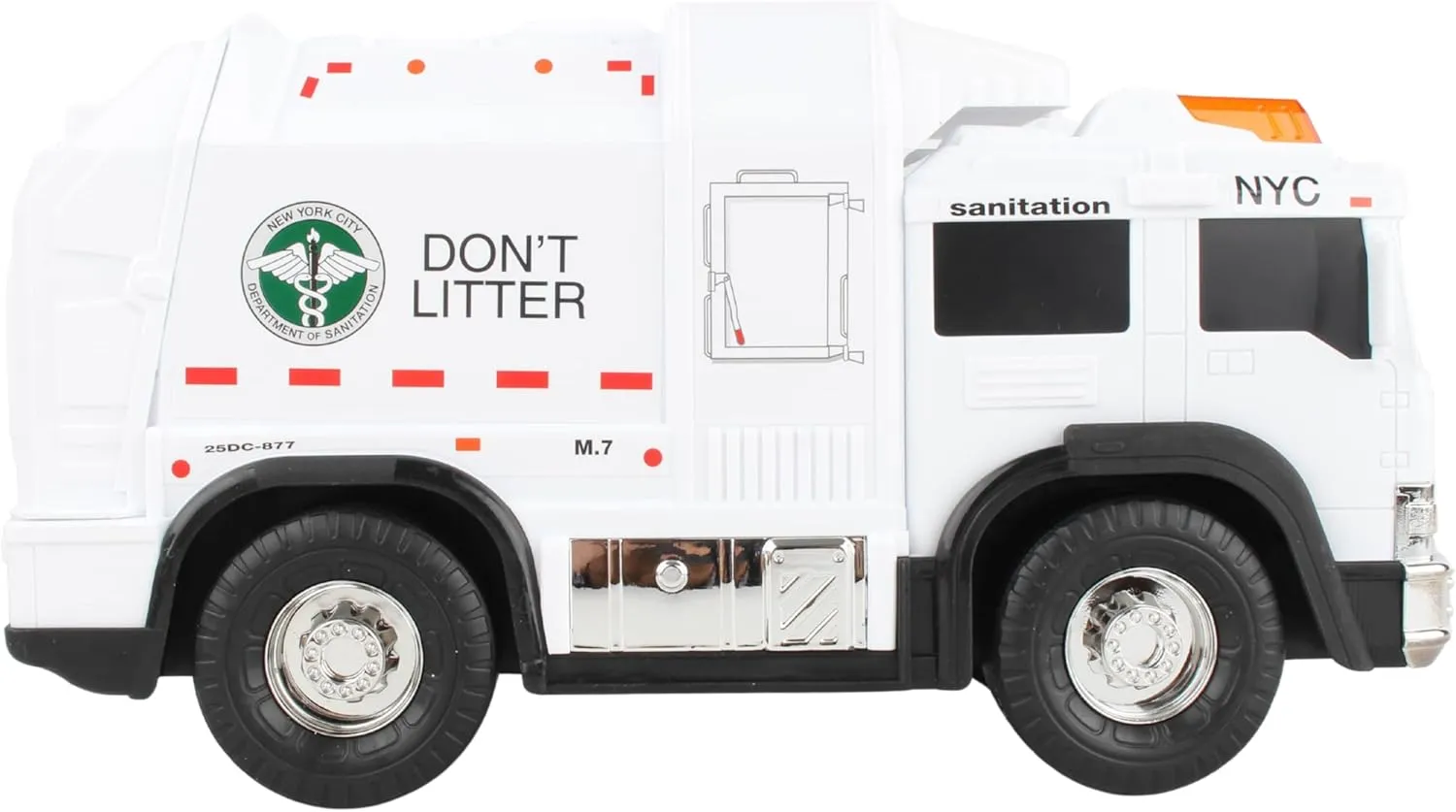 Daron NYC Sanitation Truck with Lights & Sounds 2019 New