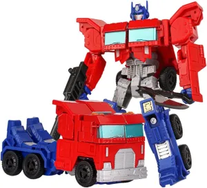 Deformation Alloy Car Robots Manual Assemble Action Figure Collectible Model Desktop Decoration Gifts Limited Edition, Multicolor（Optimus Prime）