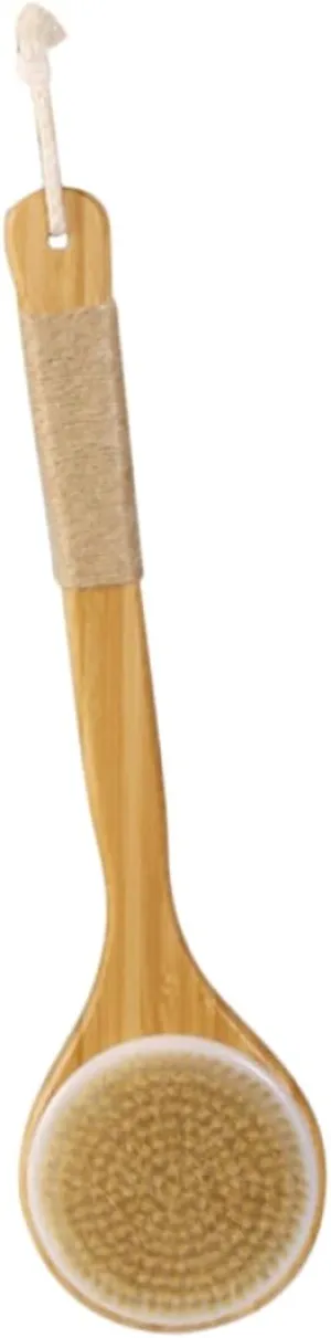 Didiseaon Shower Brush Long Handle Back Scrubber for Bath Body Scrub Tool Skin Softener Portable for Women Men