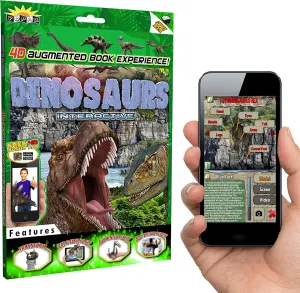 Dinosaurs 4D Interactive Smart Book and App