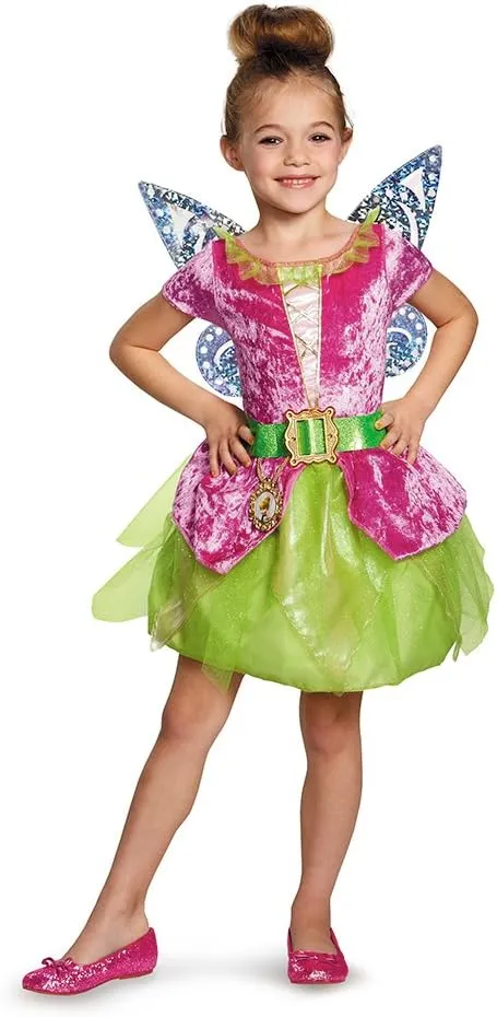 Disguise Disney Fairies Tinker Bell The Pirate Fairy Girls' Costume, Large/10-12