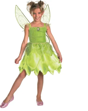 Disguise Disney Tinker Bell and The Fairy Rescue Classic Girls' Costume, Small/4-6X