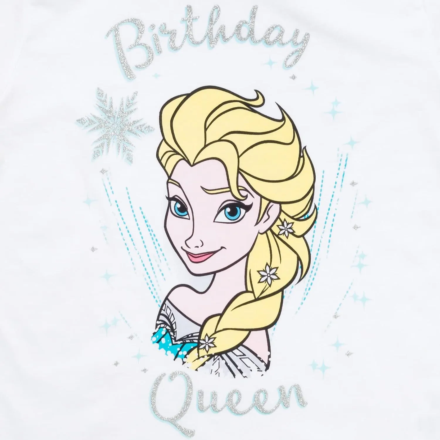 Disney Junior Birthday Girls T-Shirt Toddler to Big Kid Sizes (2T - 14-16)
