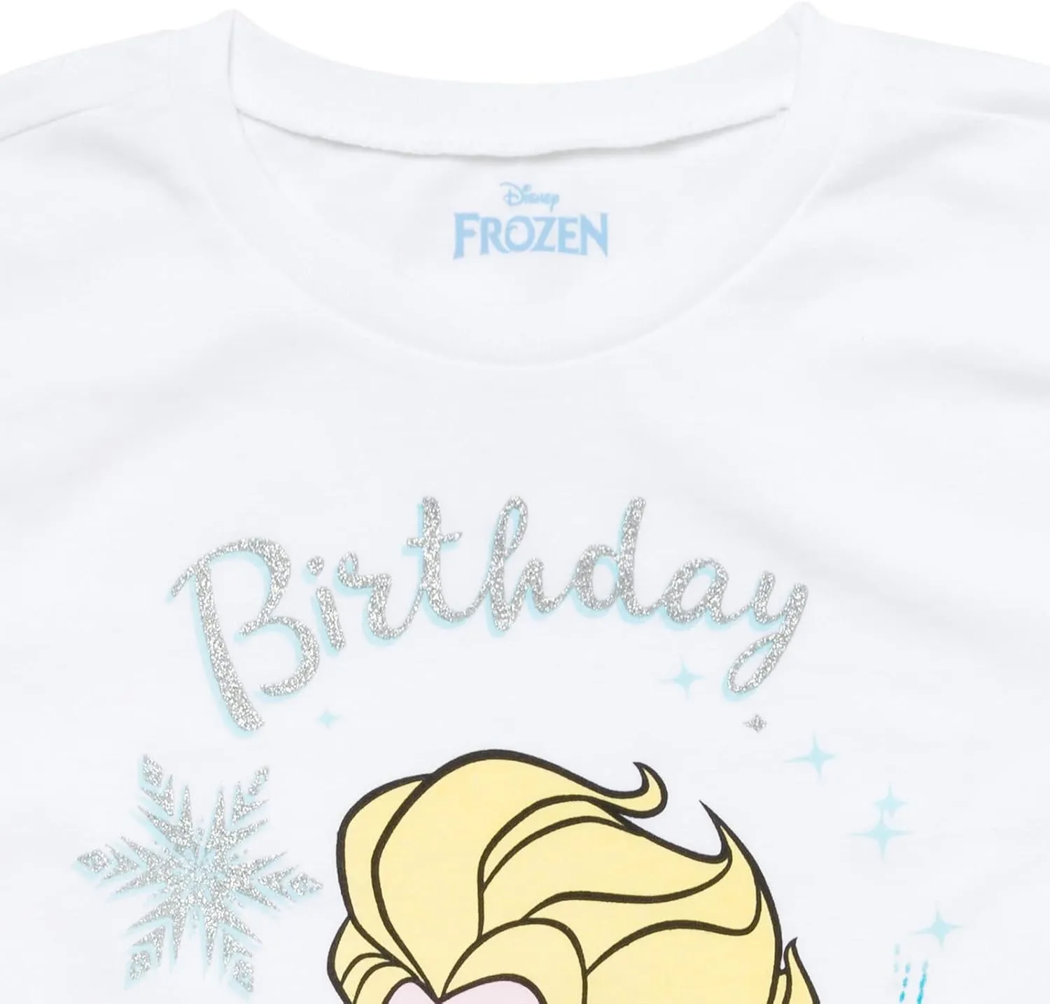 Disney Junior Birthday Girls T-Shirt Toddler to Big Kid Sizes (2T - 14-16)