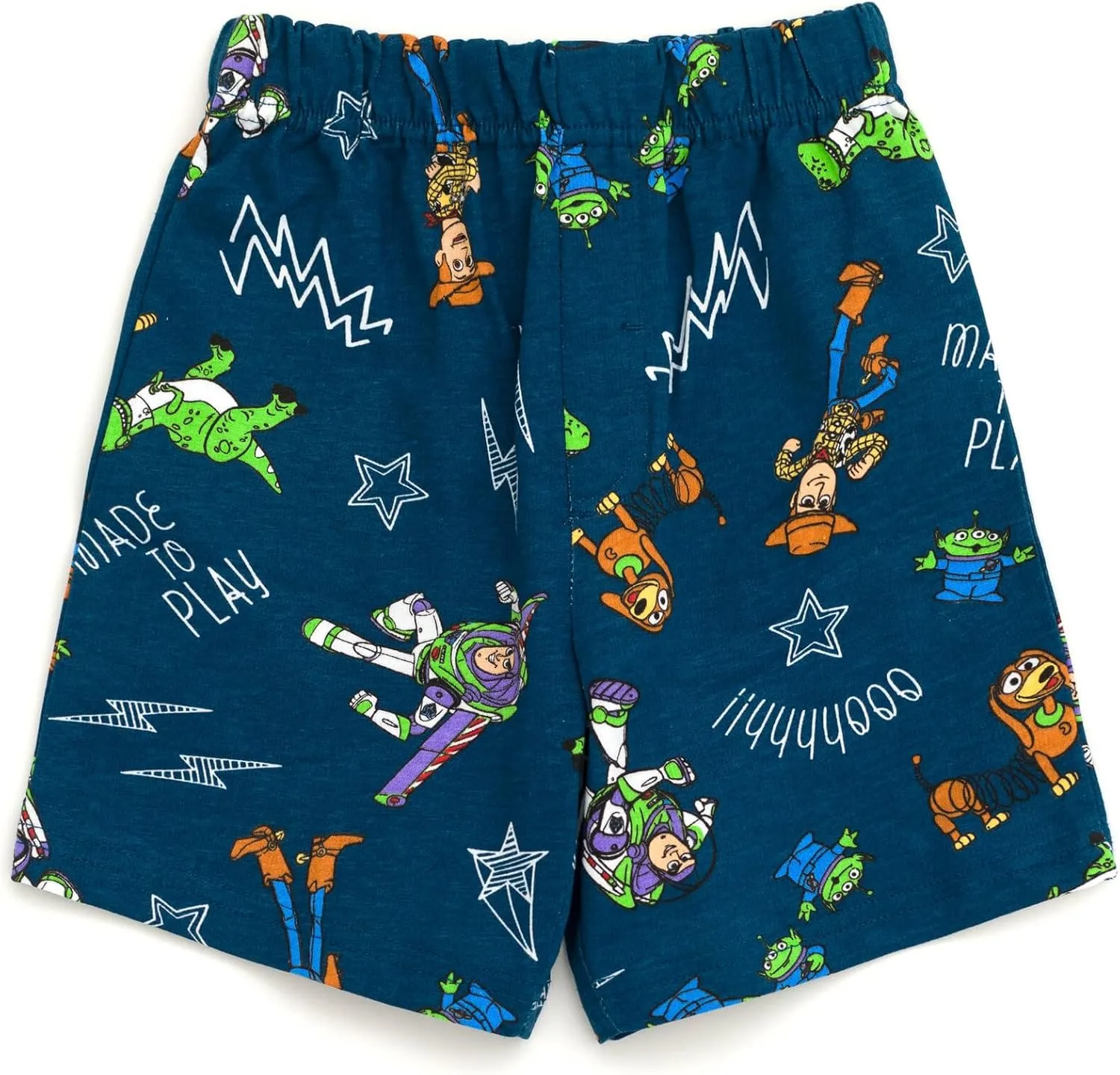Disney Mickey Mouse Lion King Toy Story Cars French Terry T-Shirt & Shorts Set Infant to Big Kid Sizes (12 Months - 10-12)