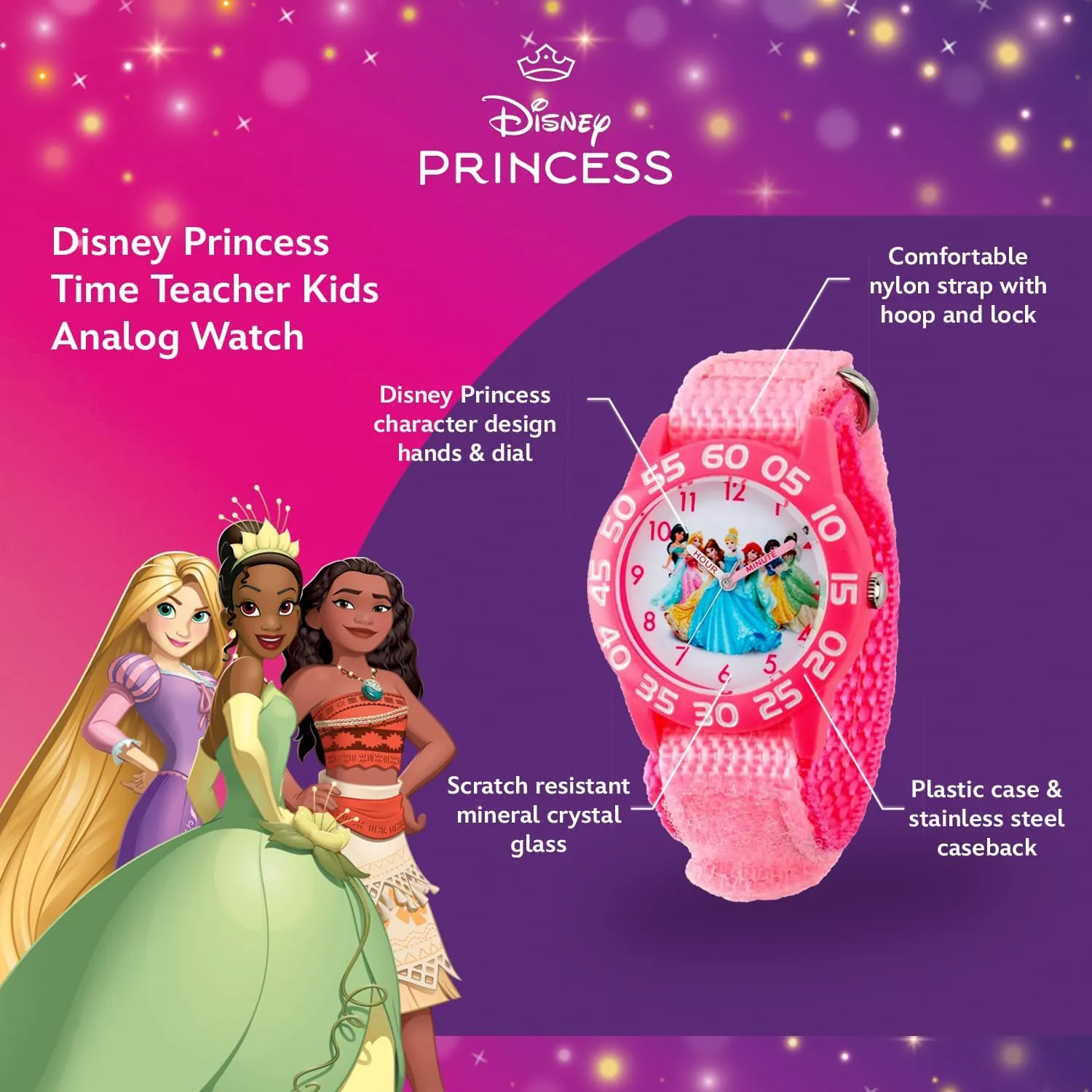 DISNEY Princess Watch for Girls