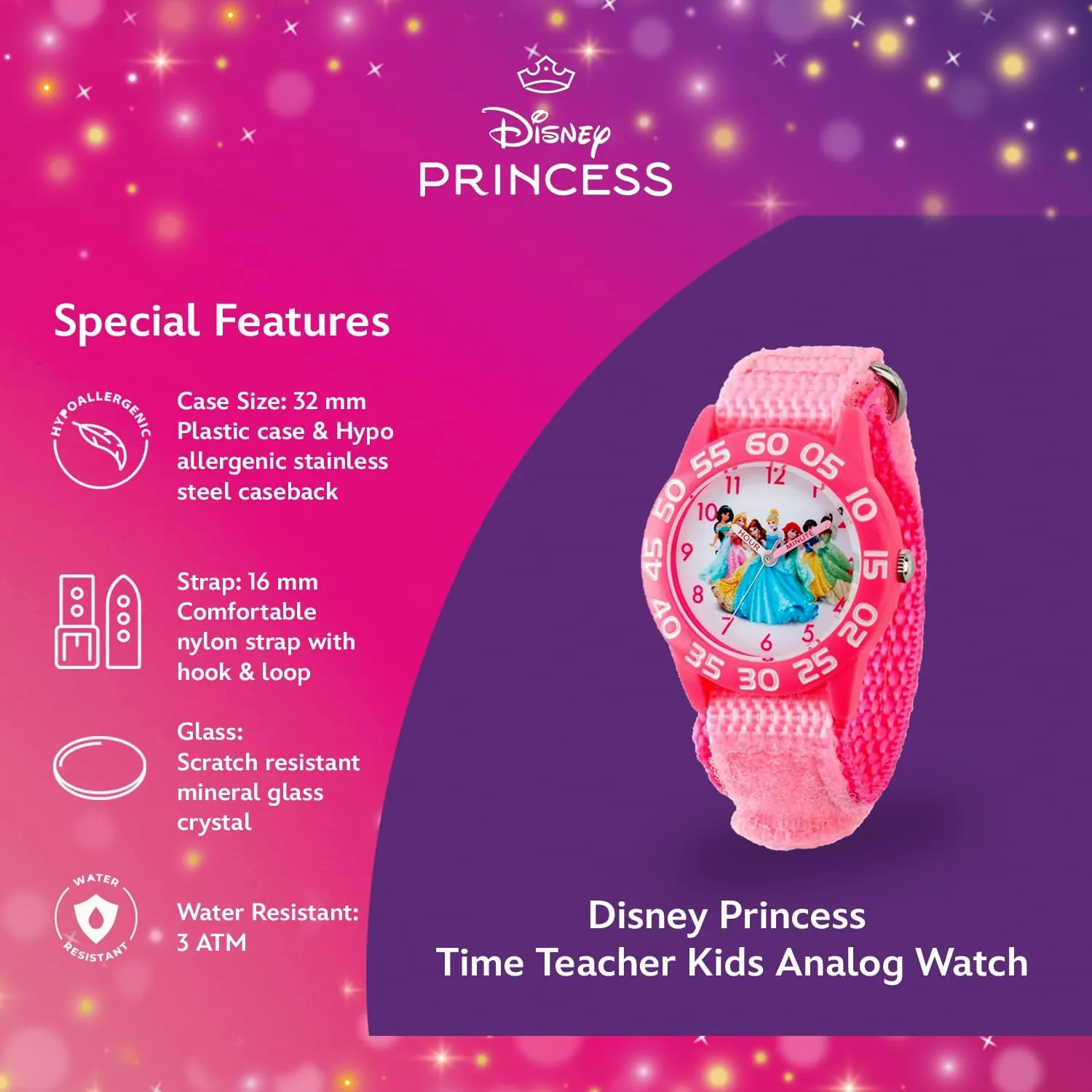 DISNEY Princess Watch for Girls