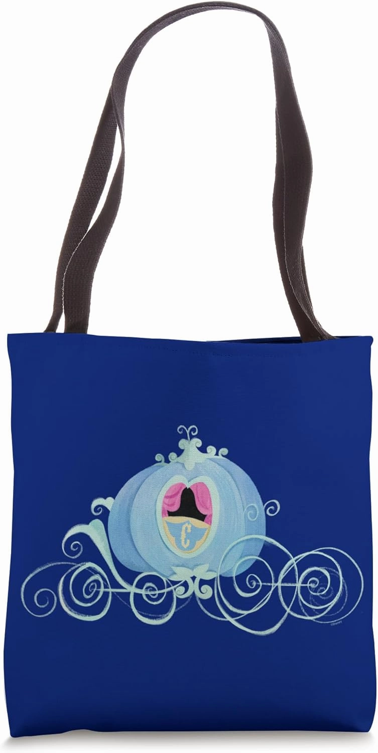 Disney Cinderella 75th Anniversary Magic Pumpkin Carriage Tote Bag