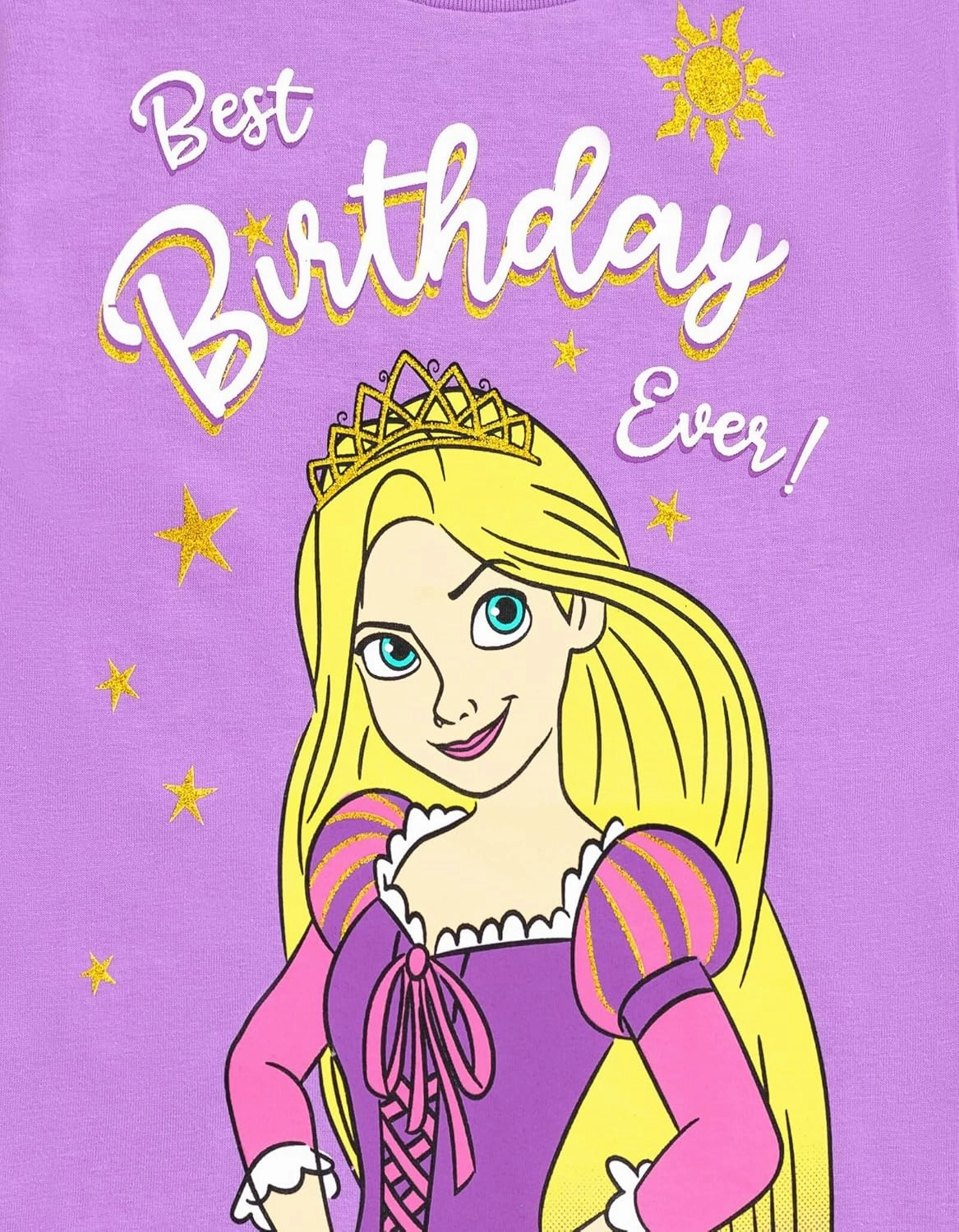 Disney Junior Birthday Girls T-Shirt Toddler to Big Kid Sizes (2T - 14-16)