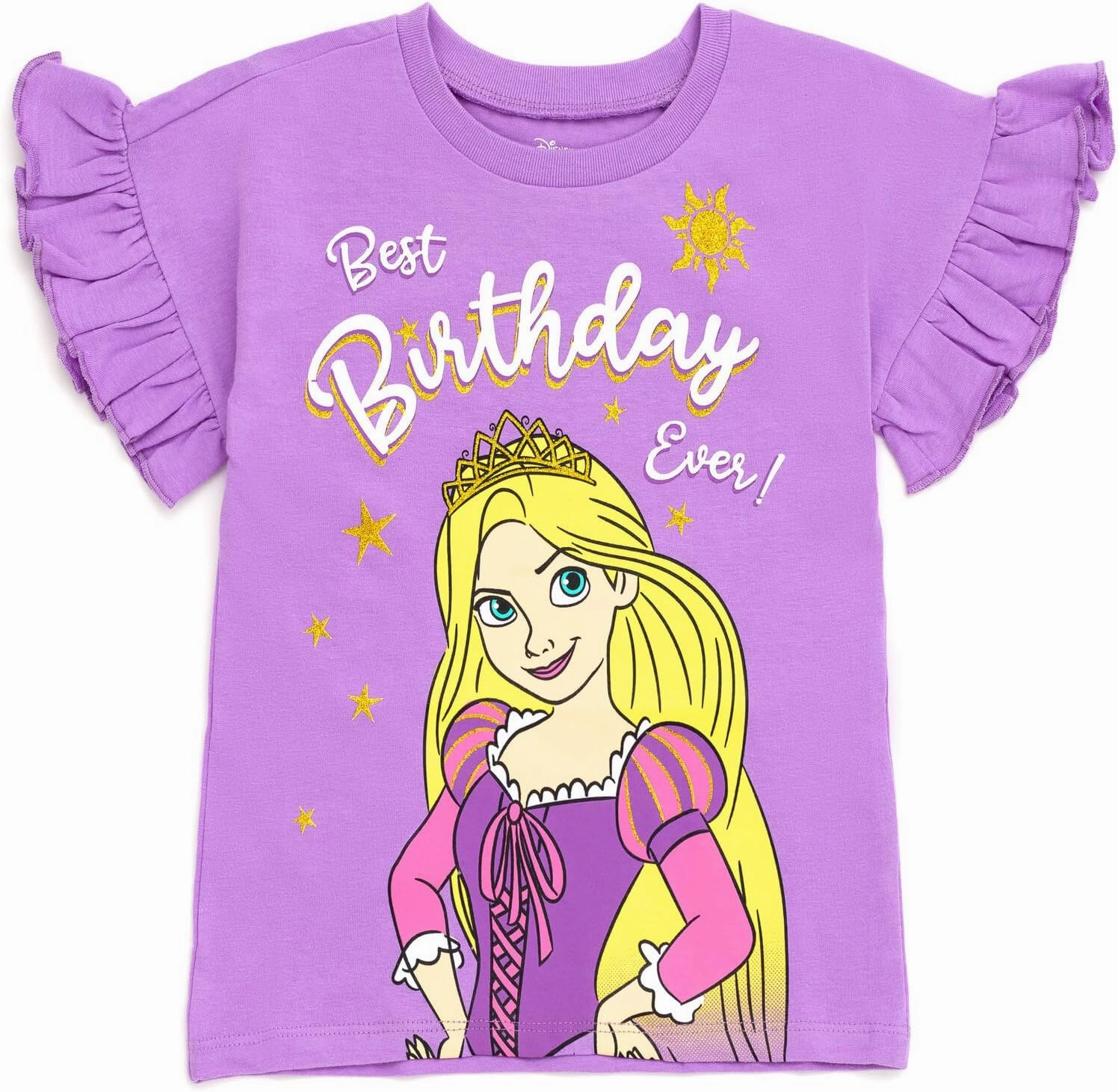 Disney Junior Birthday Girls T-Shirt Toddler to Big Kid Sizes (2T - 14-16)