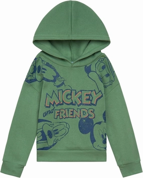 Disney Mickey Mouse Fleece Pullover Hoodie Infant to Big Kid Sizes (12 Months - 18-20)
