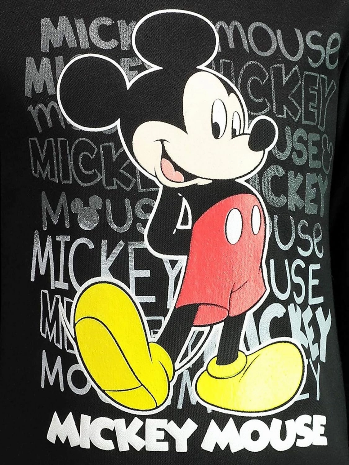 Disney Mickey Mouse Fleece Pullover Hoodie Infant to Big Kid Sizes (12 Months - 18-20)