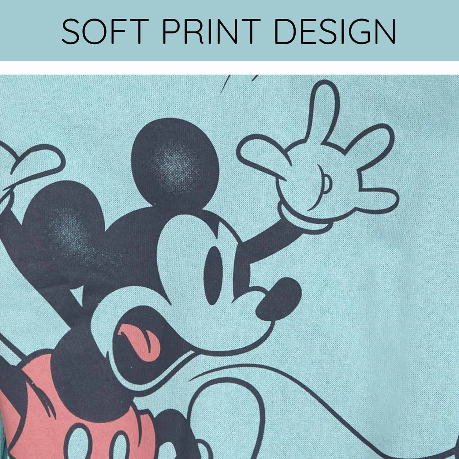 Disney Mickey Mouse Fleece Pullover Hoodie Infant to Big Kid Sizes (12 Months - 18-20)