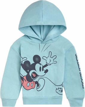 Disney Mickey Mouse Fleece Pullover Hoodie Infant to Big Kid Sizes (12 Months - 18-20)