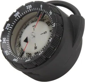 Diving Compass, 50M Underwater Diving Compass Luminous Magnetic Pipe Clamp Compact Navigation Comapss for Diving Water Sports